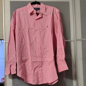 Polo by Ralph Lauren Classic Pink Dress Shirt